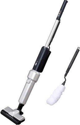 Akku Staubsauger 2in1 170W Handstaubsauger Sensor mit Ständer Silber
