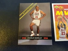 Charles Barkley 76ers Dream Team Ballstreet 1992 V2 #5 OVERSIZE RARE Oddball