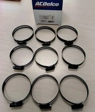 AcDelco GM#12338017 Multi-Purpose Worm Gear Hose Clamp (Pack Of 9)