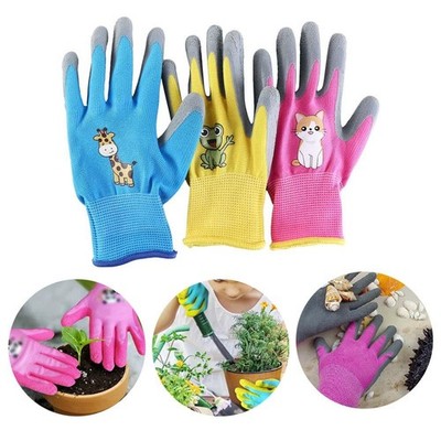Kinder Kinder Schutzhandschuhe robust Gartenhandschuh sammeln Muscheln Protektor