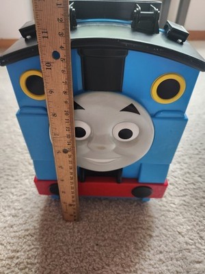 Vtg Thomas&Friends Take-n-Play Tote-a-Train Storage Case Carry Playbox 2009
