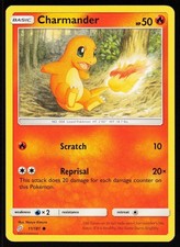 Charmander 11/181 C Team Up Pokemon Lightly Played