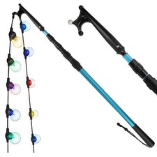 Telescopic Boat Hook for Docking 3.7ft-11.75ft Extension Pole Hook Push Stick...
