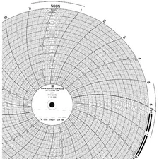 Graphic Controls Pw  00213820 24H Chart, 9.938 In, 0 To 1000, 1 Day, Pk100