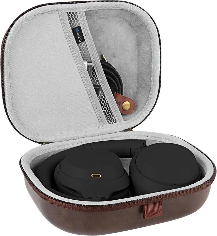 Housse De Protection Pour Casque Audio Sony WH-1000XM4/XM3 & Jabra Evolve 20 - Neuf Kwmobile