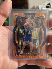 2024-25 Panini Select Enrique Freeman Orange Shimmer RC #80