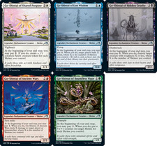 EDH SHRINE Set of 5 ~mtg Neon Dynasty GO-SHIN...