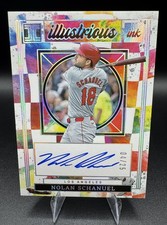 2025 Panini Impeccable Nolan Schanuel Illustrious Ink Holo Silver Auto 4/25