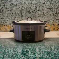 Crock-Pot Slow Cooker Slim Profile Excellent  SCCPVLF710-S