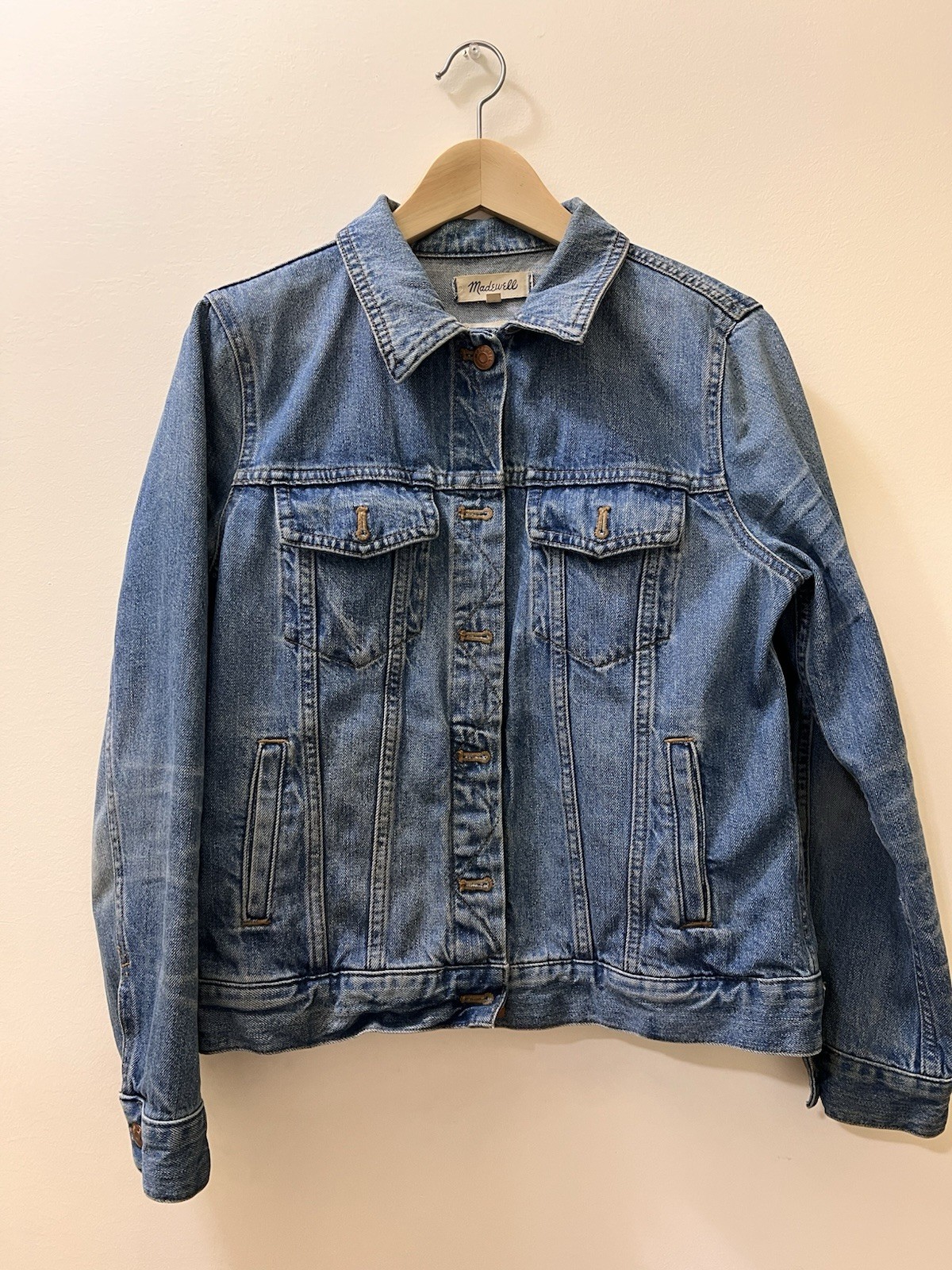 Madewell - Women's Denim Jacket Blue Classic Butt… - image 1