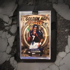 JOHN ELWAY TRUE 1/1 MAMMOTH GOLDEN AGE COMIX