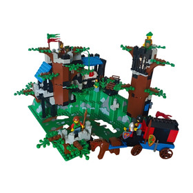 LEGO 6079 Dark Forest Fortress 1996 Vintage Castle Set Minifigures Baseplate