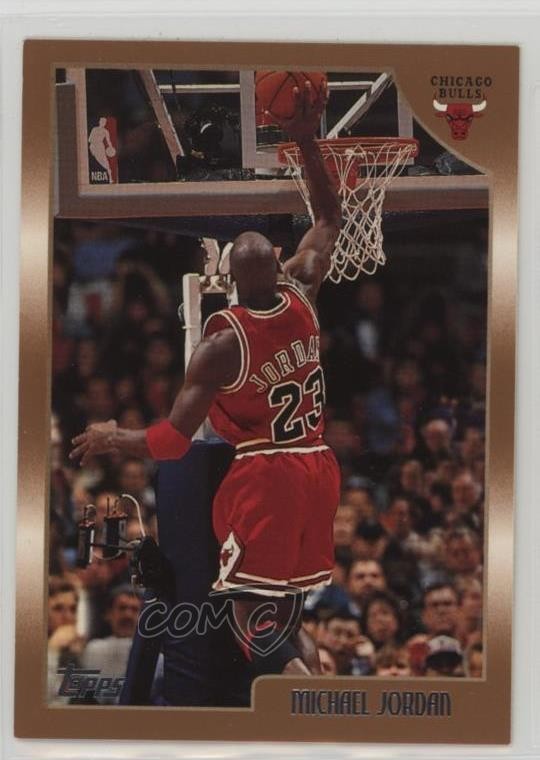 1998-99 Topps Michael Jordan #77 HOF