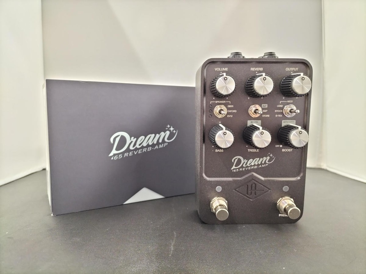 Effect Pedal Model Uafx Dream 65 Reverb Amp Universal Audio FlR61 Effect Pedal Model Uafx Dream 65 Reverb Amp Universal Audio FlR61