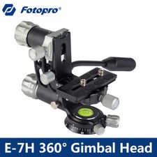 Fotopro E-7H Gimbal Head Telephoto Lens Panoramic Tripod Head for DSLR Cameras