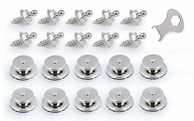 Tenax Komplettsatz Set Oberteil für Stoffe 2-5 mm Unterteil Schraube Persenning