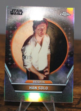 Han Solo 2024 Topps Chrome Star Wars Hyperspace Refractor 59