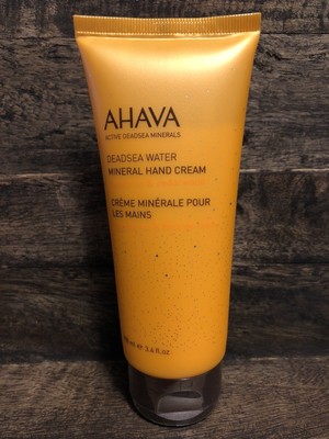AHAVA Deadsea Water Mineral Hand Cream 3.4 Fl Oz NEW Mandarin & Cedarwood SEALED