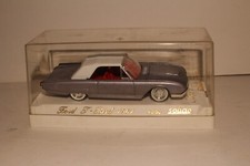 Solido #4505, 1961 Ford T-Bird Convertible, Purple 1:43 Scale Boxed