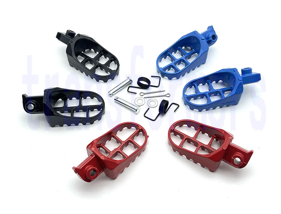 estriberas de aluminio Yamaha PW50 PY50 / PW80 PY80 estriberas piezas de motocicleta Foto 2 de 2