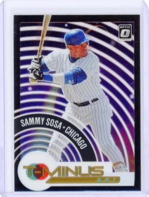 2021 Donruss Optic Sammy Sosa T- Minus 3.2.1 - Chicago Cubs