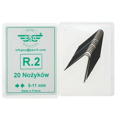 20 x Nachschneidmesser R2 5-11mm Profilnachschneidemesser Rillfit PSO Rubber Cut