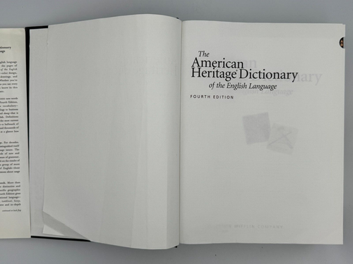 The American Heritage Dictionary of the English Language - Fourth Edition GC - Imagen 6 de 10