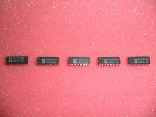 74LS257 74LS257AN IC LOGIC QUAD 2 INPUT 16 PIN DIP (LOT OF 10)