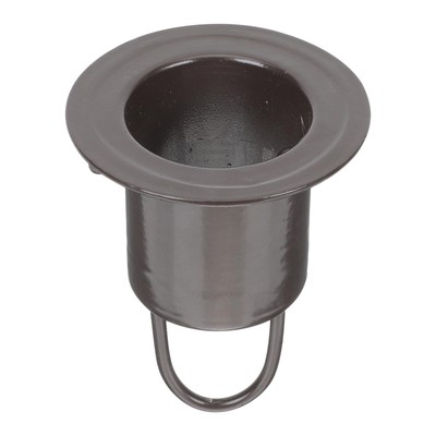 Gancio Per Catena Della Pioggia - Adattatore Da Grondaia In Ferro Zincato, Colore Rame - Foto 8