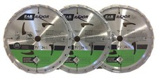 3 Pack Exchange-A-Blade Razor Thin 1011952 7-1/4” 24 Tooth General Purpose Blade