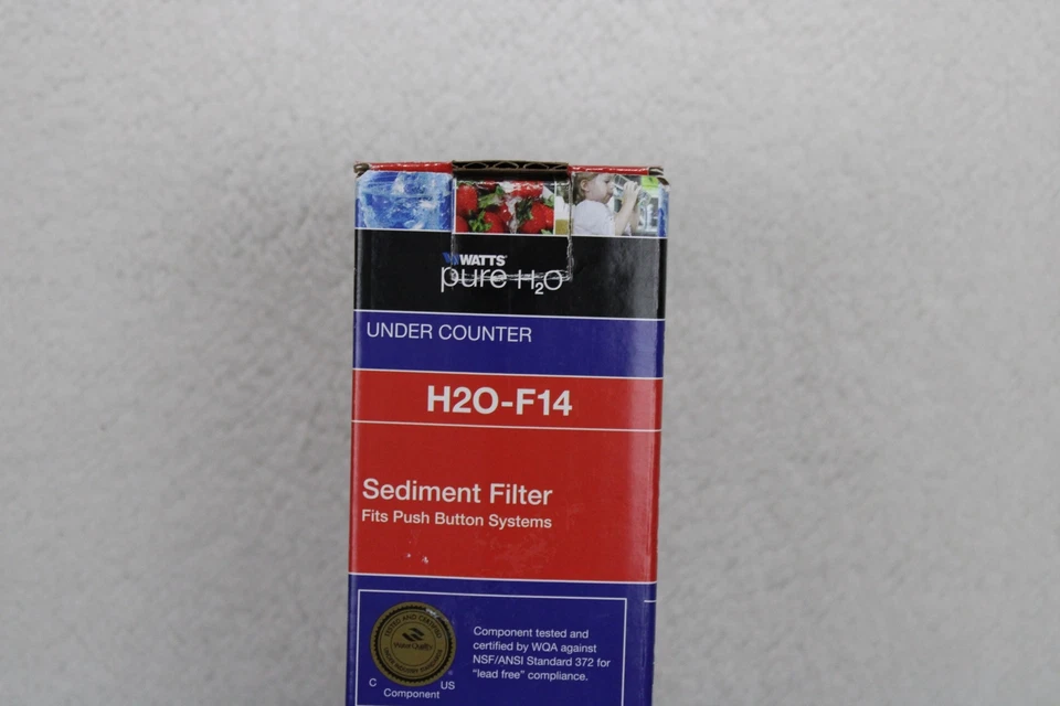 Watts Pure H2O  Under Counter H2O-F14 Sediment Replacement Filter Brand New - Image 2 of 4