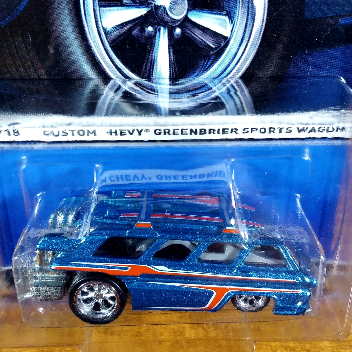 Hot Wheels Heritage Real Riders Series Custom Chevy Greenbrier