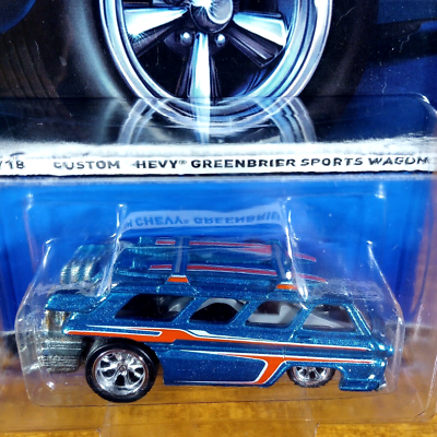 Hot Wheels Heritage Real Riders Series Custom Chevy Greenbrier