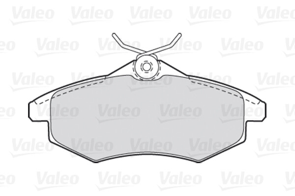 Plaquettes de frein Valeo 301500 jeu de freins à disque berline et break