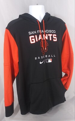 Nike x San Francisco Giants MLB Authentic Collection Pregame Hoodie Mens size XL