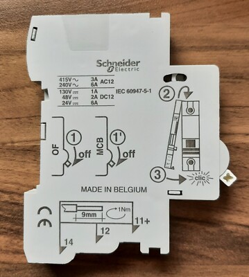 Schneider Electric Multi 9 Serie   Hilfsschalter 26924   On-Off Auxiliary Switch