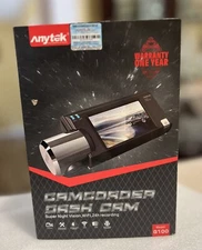 ANYTEK G100 Dash Cam 2.45” Built-IN WIFI 160 Degree Wide Angle 1080P DVR-Black