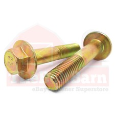 M12-1.75 Class 8.8 Hex Flange Screws Frame Bolts Zinc Yellow Pick Length Qty
