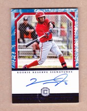 Victor Robles signed 2018 Panini Cornerstones Rookie Reserve card#RRS-VR-(08/49)