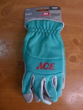 Ace Hardware Women's Utility Gloves High Performance Green Size Medium 7502594