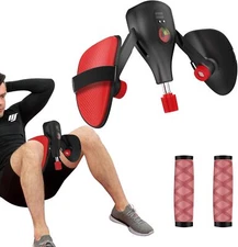 Thigh Master 0-77 Lbs Adjustable Resistance, Inner Thigh Exerciser with Fixed Le