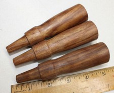 LOT OF 3 NEW ROSEWOOD SOCKET CHISEL HANDLES F...