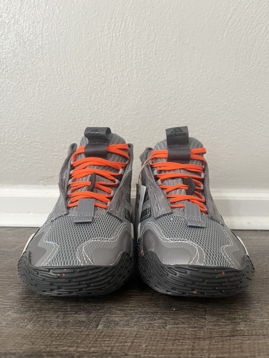 Adidas Exhibit B Candace PE Black/Gray/Orange Basketball Women