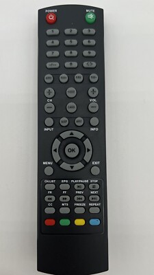 New Replace Remote for RCA TV RTU6549-C RTU4300 RTU4002 RLDED4016A-H RTU5540-B