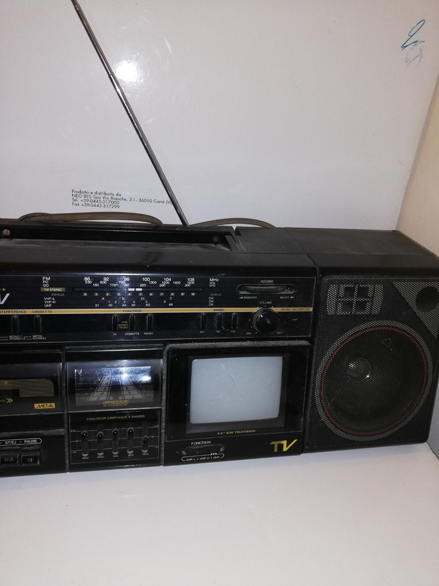 Reproductor De Radio / Cassette Vintage Am/fm