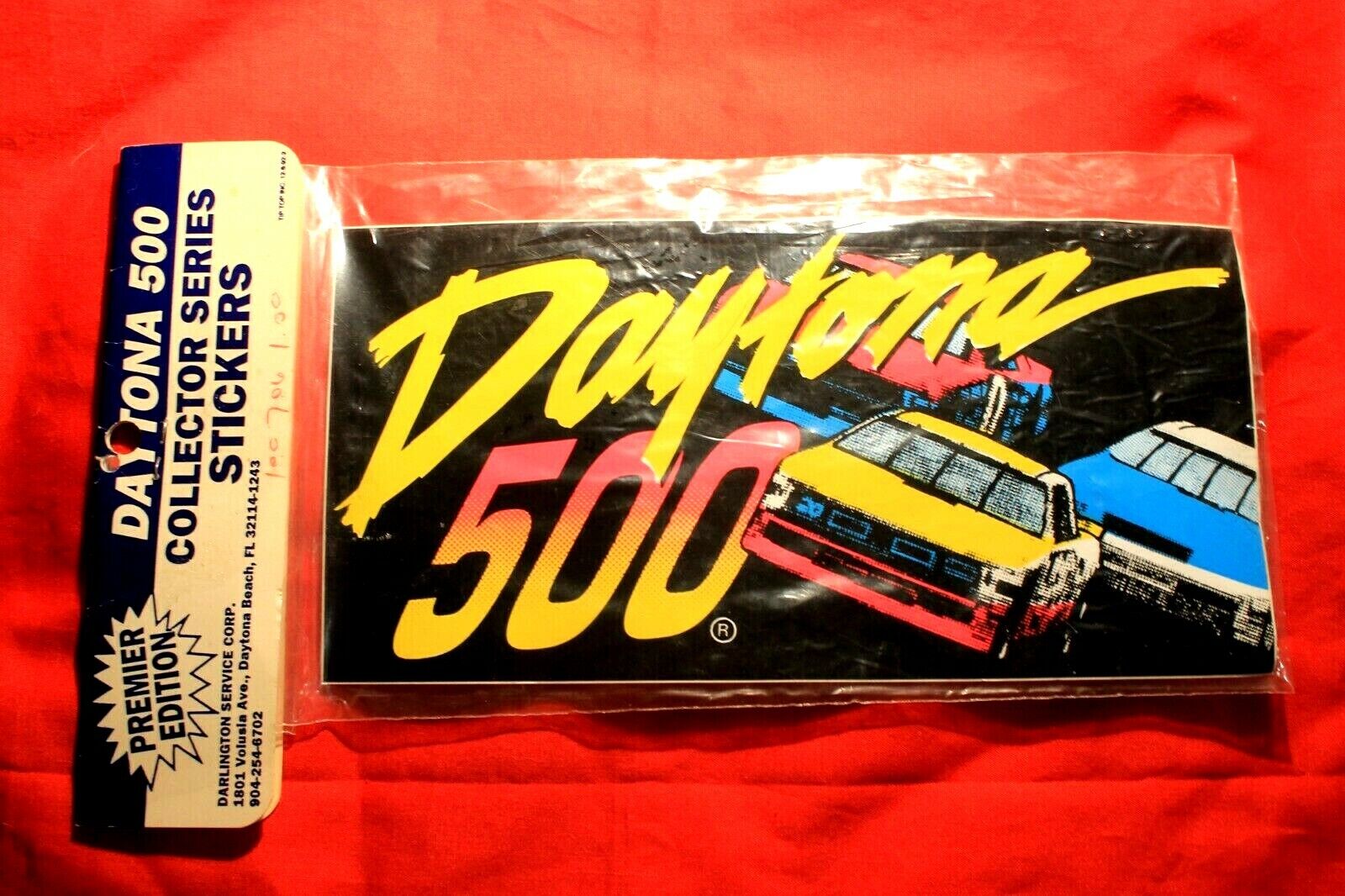 Vintage 1971 Daytona 500 Collector Series Stickers New In Package 