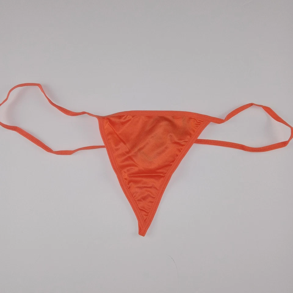 Paquete de 2 bragas Frederick's Of Hollywood para mujer talla 1X naranja leopardo Foto 2 de 4