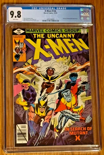 X-Men #126 10/79 CGC Graded 9.8! Chris Claremont John Byrne Terry Austin MutantX