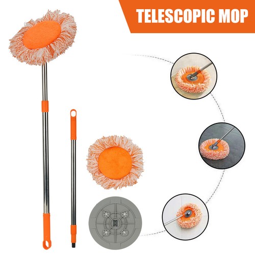 Car Wash Mop Brush with Long Handle 360° Rotating Car Wash Mop Retractable HOT - Picture 11 of 24