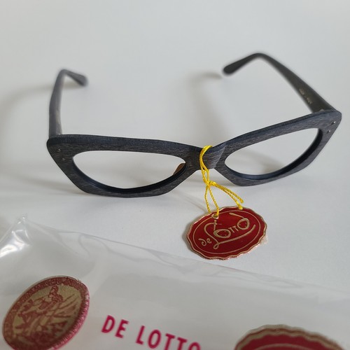 1960s De Lotto DeLotto Eyeglasses Kira NOS Gray Grey Matte, Italy 52-16-135 - Picture 4 of 21